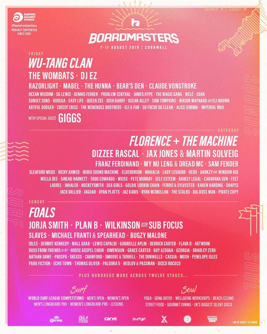 Boardmasters Festival 2019 | Lineup | Tickets | Dates | Spacelab ...